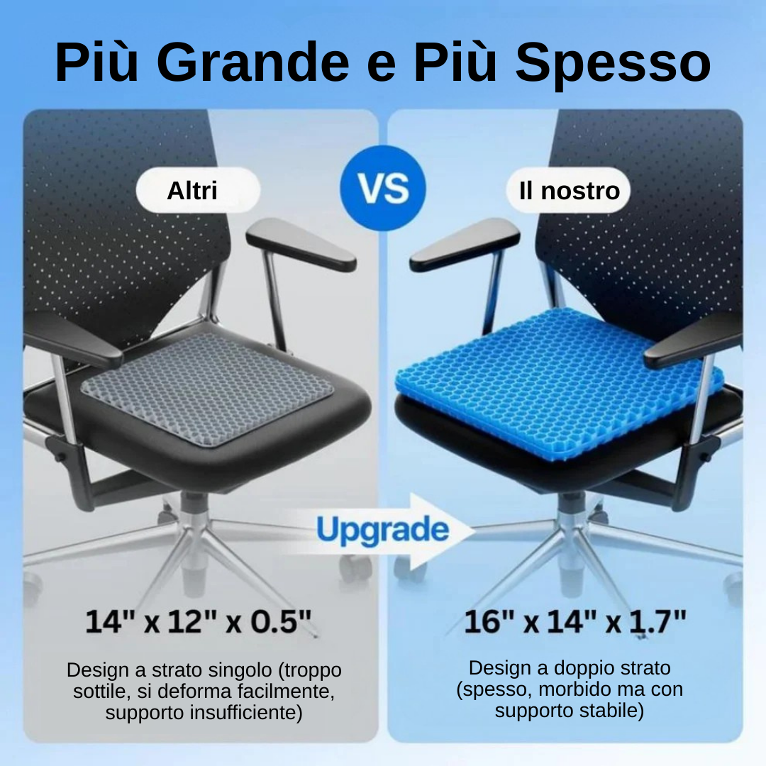 CoolGel+ Cuscino per seduta