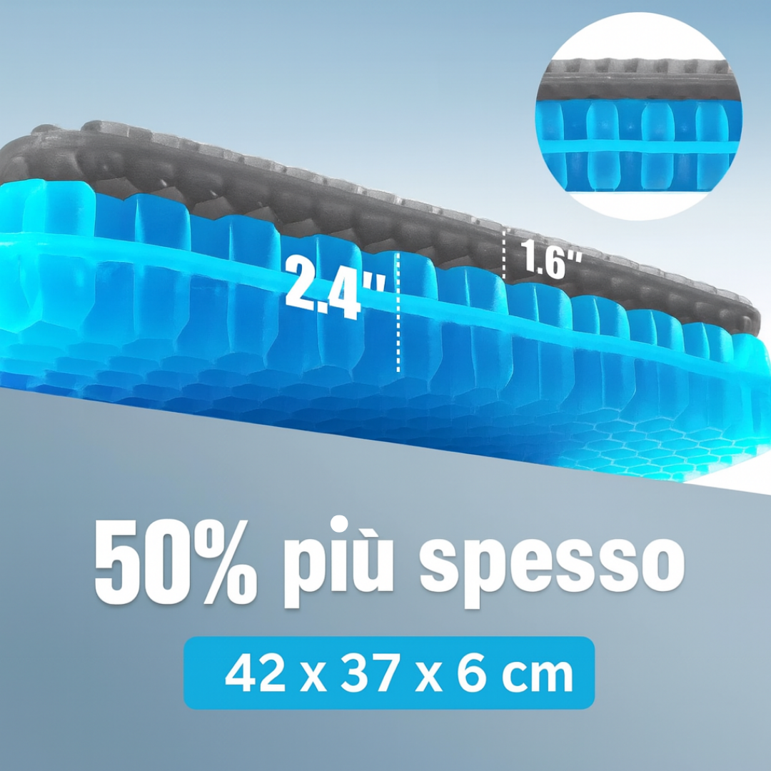 CoolGel+ Cuscino per seduta